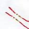 White Beads Readymade Rakhi Thread - RT19 (5 Pairs)