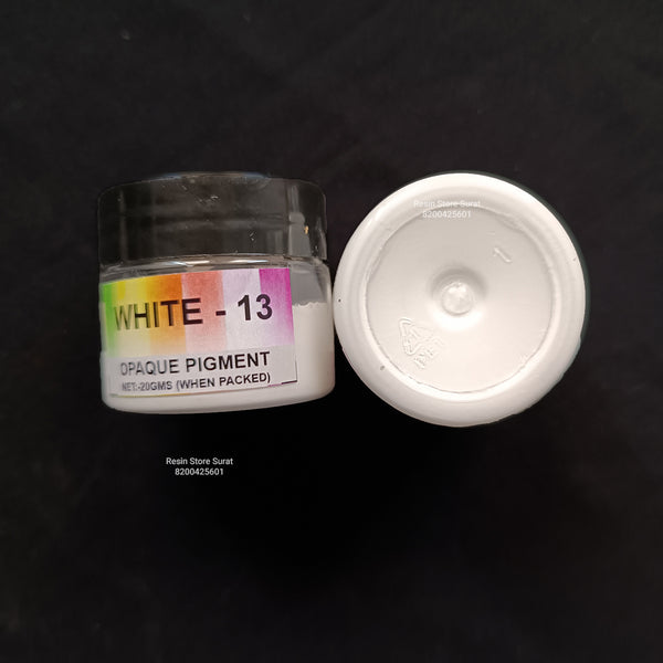 White Opaque Pigments For Resin