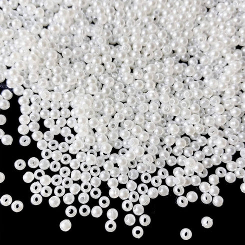 Small White Pearl Beads