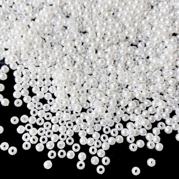 Small White Pearl Beads