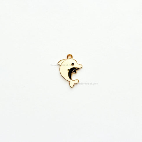White Dolphin Charm