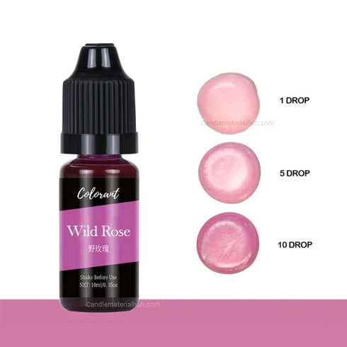Candle Liquid Color - Wild Rose