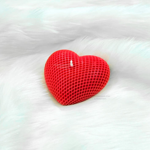 Readymade Woven Heart Shaped Soy Scented Candle