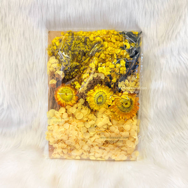Yellow Dry Flower Packet - 22