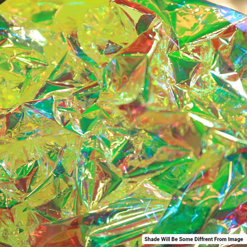 Yellow Holographic Sheet | Opal Sheet