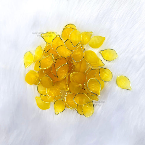 Yellow Flower Petal Gold