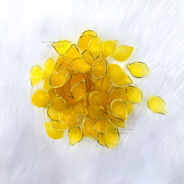 Yellow Flower Petal Gold