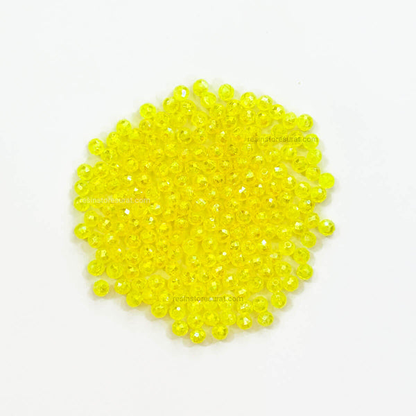 Yellow Rainbow beads