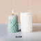 Irregular Wave Pillar Candle Muold - ZL239