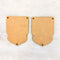 Jharokha Shape Toran MDF Base - 2Pcs