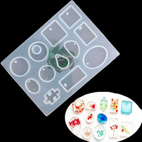 12 in 1 pendant and keychain Mould