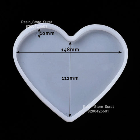 8 inch Heart Mould