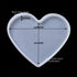 8 inch Heart Mould