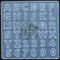 Mini Alphabet Mould
