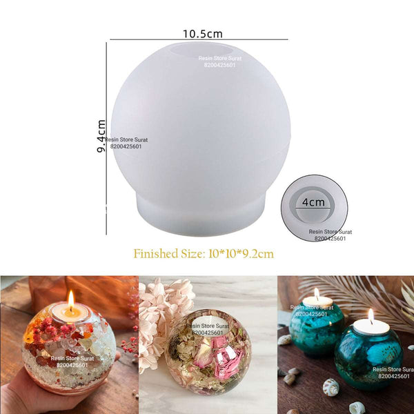 Ball Candle Mould - 3 inch