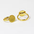 Resin Adjustable Ring Base - 5 Pcs