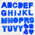 6 Inch Alphabet mould
