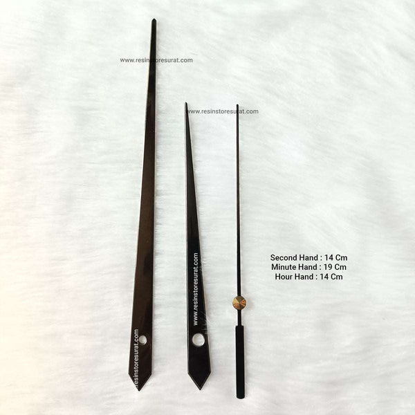 Black Big Clock Needle / clock hand