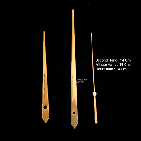 Gold Big Clock Needle / clock hand