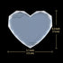 5*4.5 inch Diamond cut heart shape