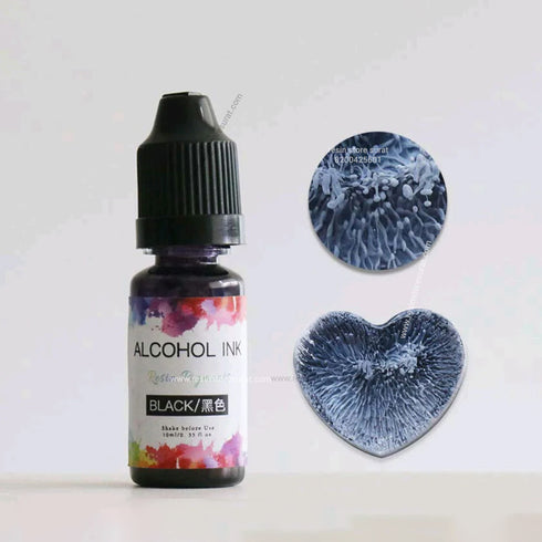 Black Alcohol ink For Resin