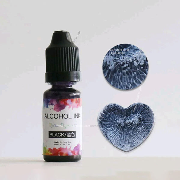 Black Alcohol ink For Resin