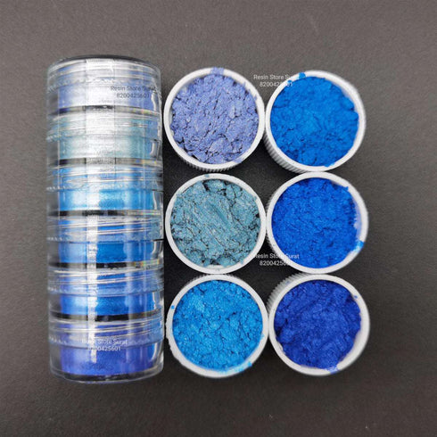 Mini Pearl Mica Powder Set C