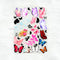 Butterfly 3D UV Sticker Sheet - A6