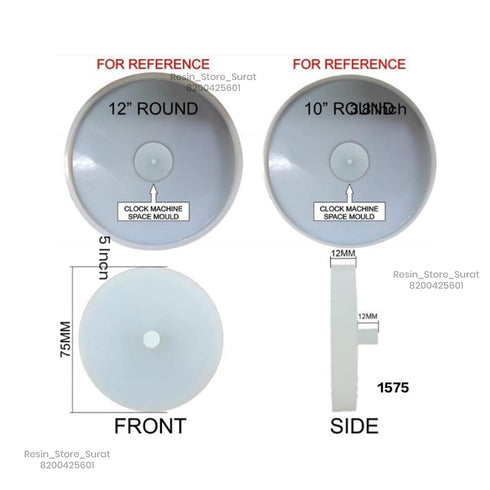 Clock Machine Space Mould