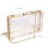 Acrylic Clutch Bag For Resin
