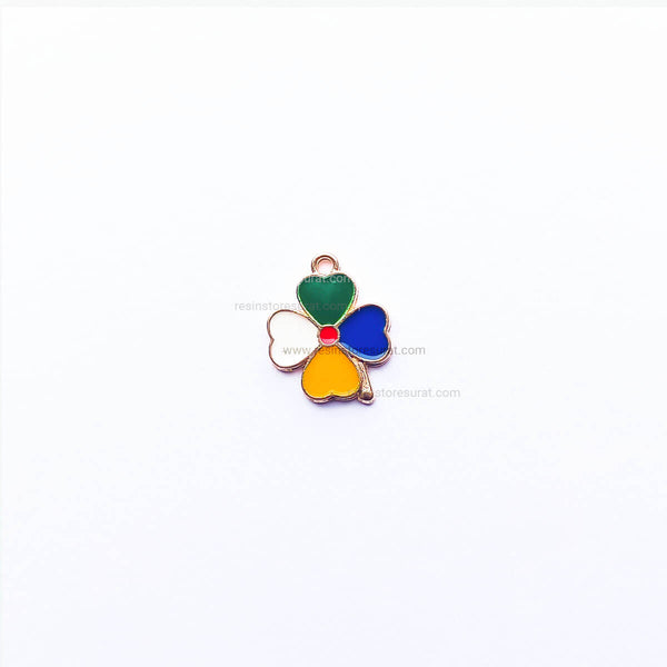 Colorful Clover Charm