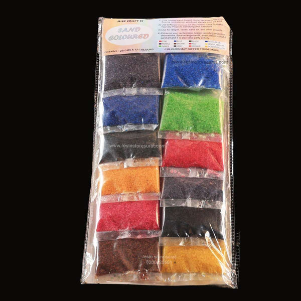 Colorful Resin Sand Pack