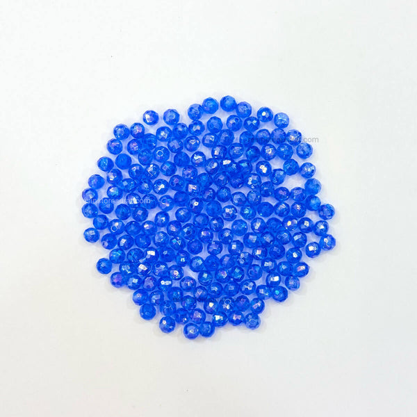 Dark Blue Rainbow beads