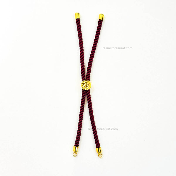 Dark Maroon rakhi bracelet thread