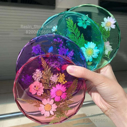 5 inch Diamond cut Round shape Mould