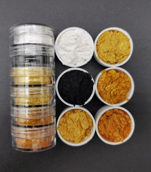 Mini Pearl Mica Powder Set F