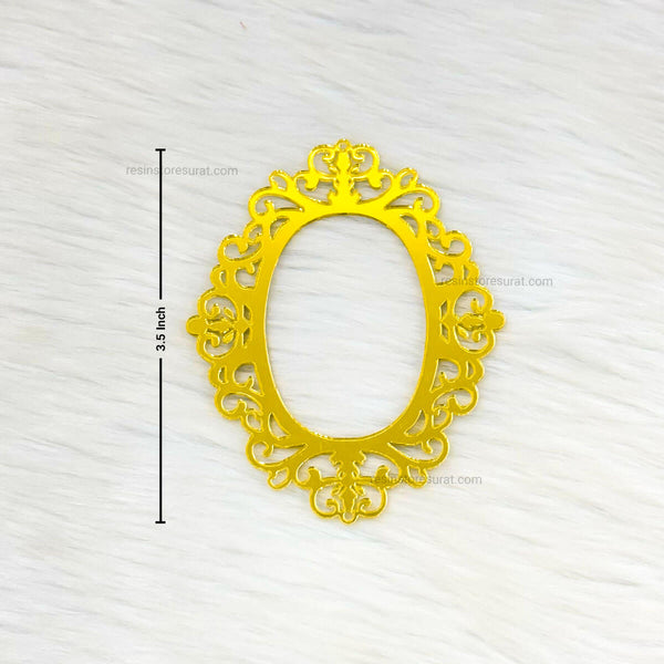 Designer Oval Acrylic Frame