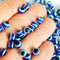 Evil Eye Beads - 10 pcs