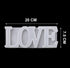 Love Text Mould 6 Inch