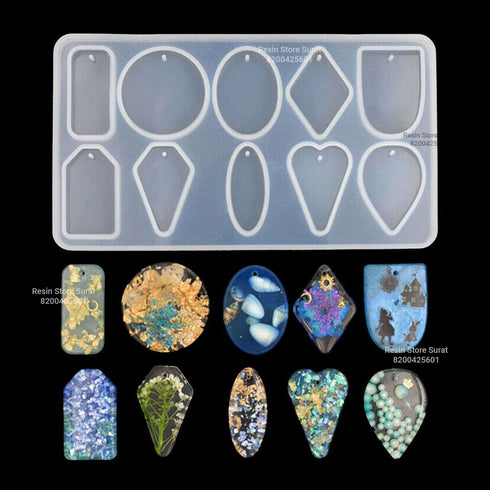 10 in 1 Pendant Mould