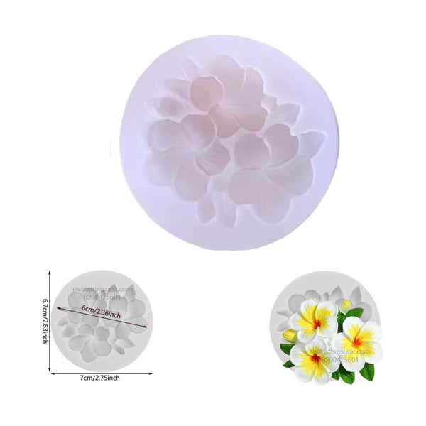 Plumeria 3D Flower Mould