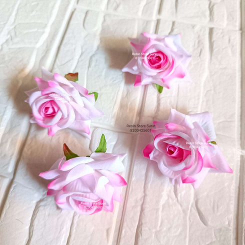Rose Artificial Flowers - 2 Pcs