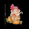 Printed Ganesha Cutout MDF