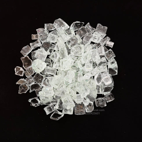 Glass Stone - 6 To 10 MM