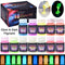 Glow In Dark Pigment 12 Color Set