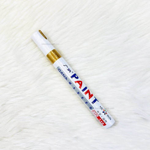 Gold Resin Marker Pen
