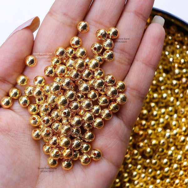 Gold Pearl Beads