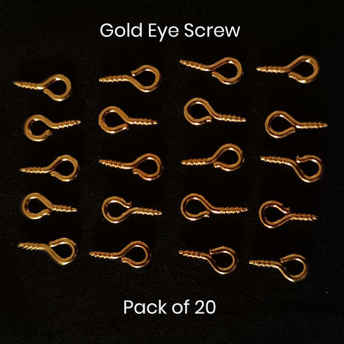 Gold Eye Hook/Screw