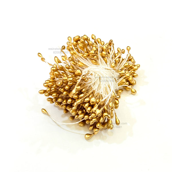 Gold Mini Pollen Flower Bunch