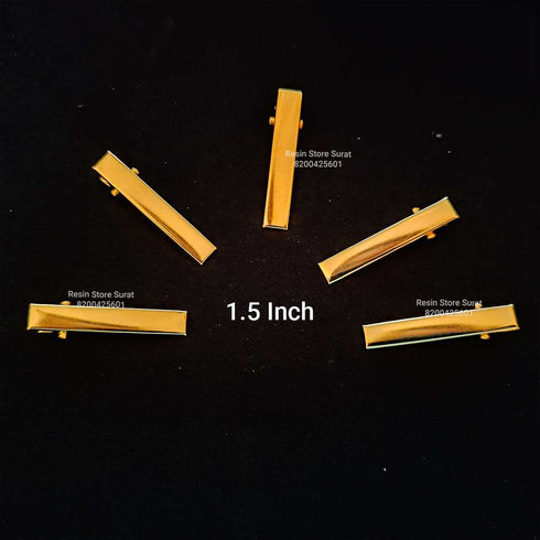 Gold Hair Clip - 5 Pcs Set